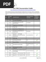 Iso 27001 Compliance Checklist | PDF