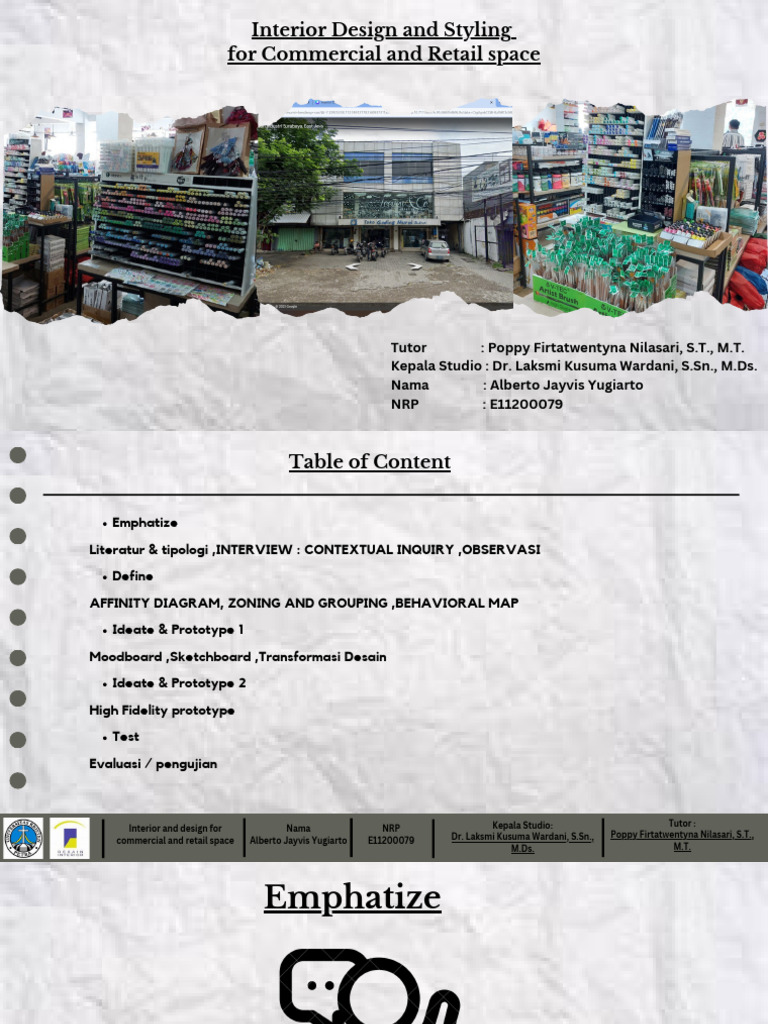 Desain Interior untuk Ruang Retail | PDF