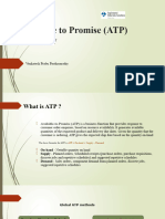 Available To Promise (ATP)