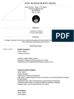 Resume - NWACHUKWU