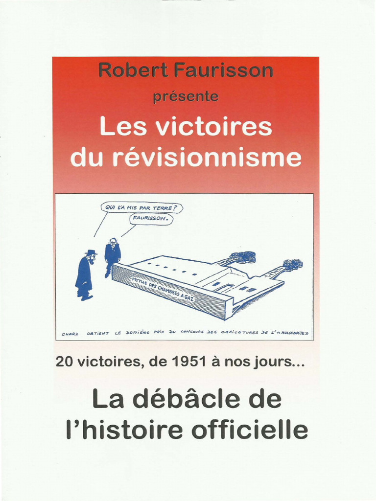 Faurisson Robert - Les Victoires Du Révisionnisme | PDF | Camp de ...