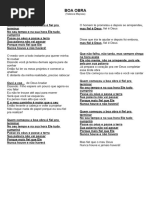 Letra do Hino 