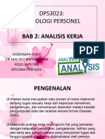 Bab 2 - Analisis Kerja