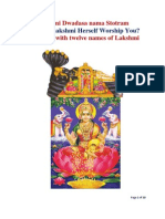 Lakshmi Dwadasa Nama Stotram: How Will Lakshmi Herself Worship You?