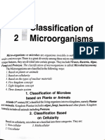 Classification of Microorganisms