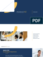 Maieutiké - Company Profile - Brochure