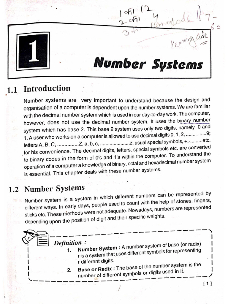 Number System Pdf