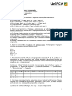 Matematica para Computação