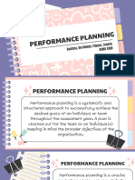 Performance Planning