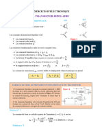 Exercices D'electronique