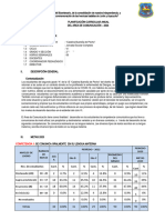 Planificación Anual 2º A