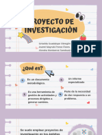 Proyecto de Investigación