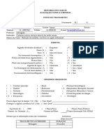 AVC - Ficha de Anamnese PDF