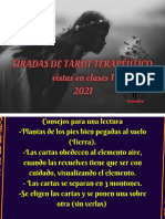 TIRADAS DE TAROT TERAPÉUTICO Vistas en Clases 2021