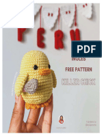Killer Chick Crochet Keychain Free PDF Pattern 1