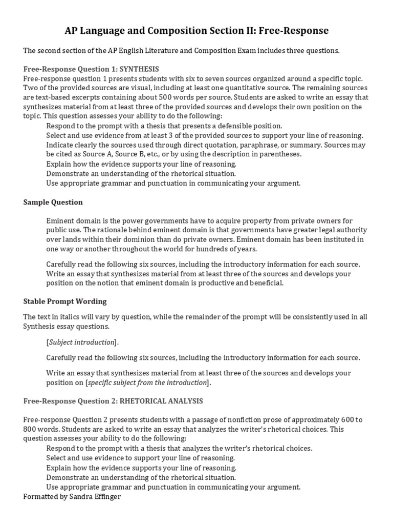 AP Lang Stable Prompts PDF Cognition Human Communication
