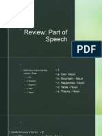 Review - Part of SPeech