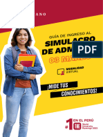 Guía para Ingreso Plataforma Simulacro Admisión 03 Marzo