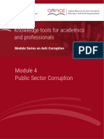 Anti-Corruption Module 4 Public Sector Corruption
