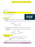 19.0 Carboxylic Acids and Derivatives