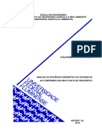 Análise Da Eficiência Energética No Sistema de Ar Comprimido em Uma Planta de Frigorífico