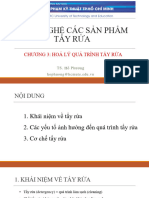 C3 HOÁ LÝ QUÁ TRÌNH TẨY RỬA