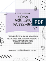 Guía para Adecuar Patrones PDF