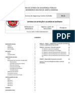 In 12 CBMSC - Sistema de Detecção e Alarme de Incêndio