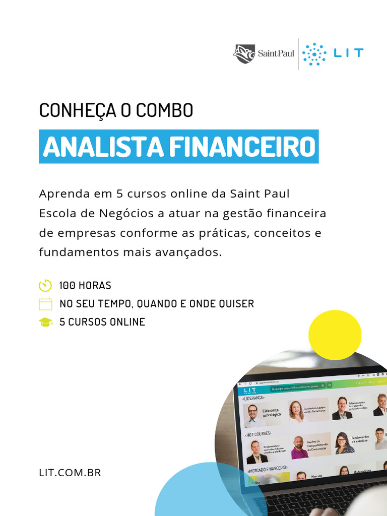 Combo de Cursos para Analista Financeiro | PDF | Contabilidade | Economia