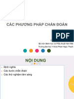 Bài 5 - Các Thử Nghiệm Lâm Sàng Trong Chẩn Đoán Các Bệnh Lý Răng Và Vùng Quanh Chóp