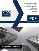 GBS Finance Brochure Español