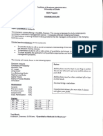 QMB Course Outline