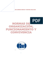 Normas de Funcionamiento Organizacion y Convivencia Ncov 23 24