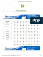 Imprimir Sopa de Letras - London Landmarks (Tourism)