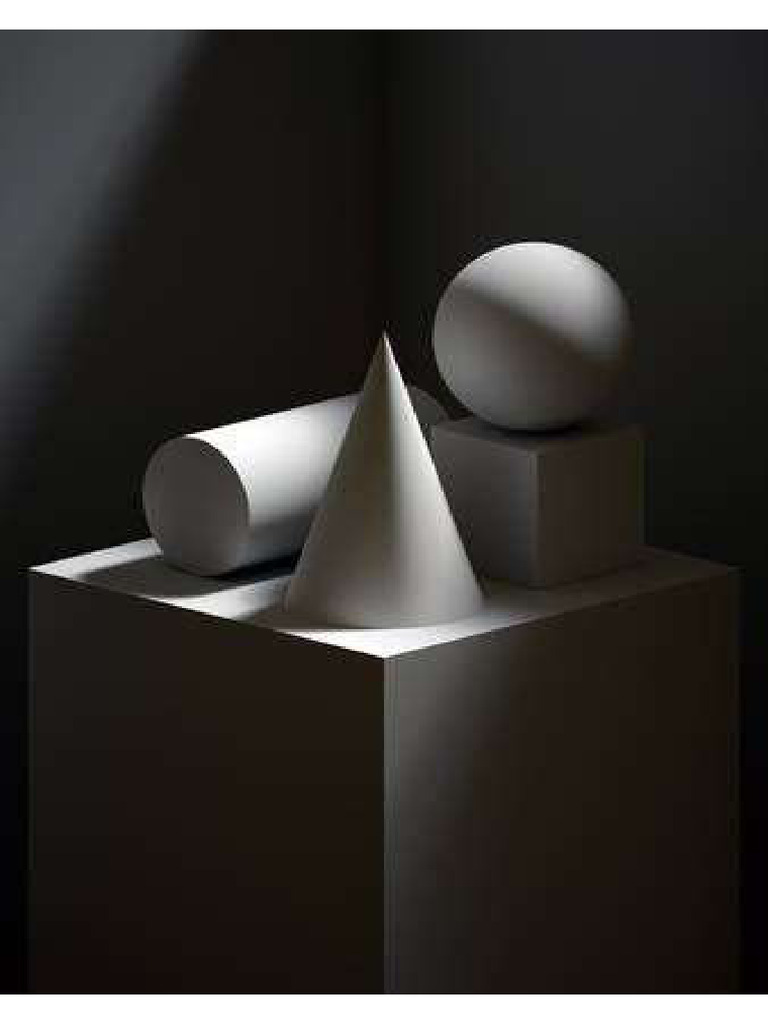 Basic Shape Still Life Drawing | PDF