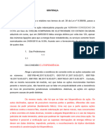 Barra de Serinhaem 20.02.15. A 24.02.2015 - IMPROCEDENCIA