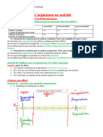 Chapitre 10 L Organisme en Activite Corrige