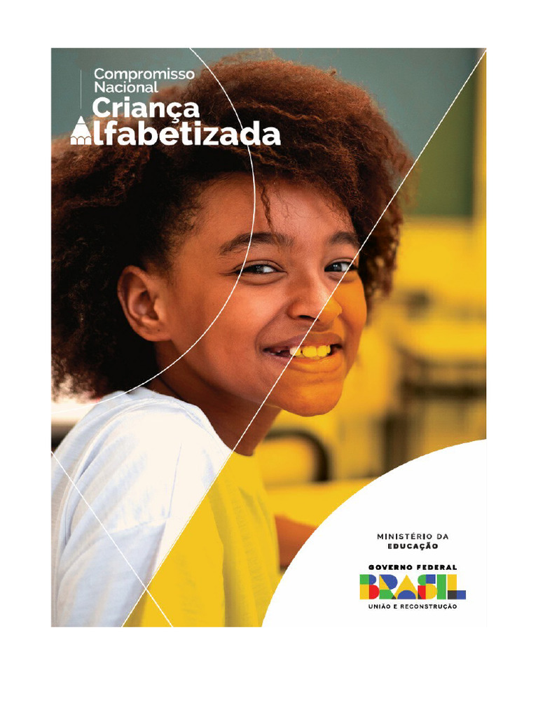 Compromisso Nacional Criança Alfabetizada Folheto Cnca | PDF
