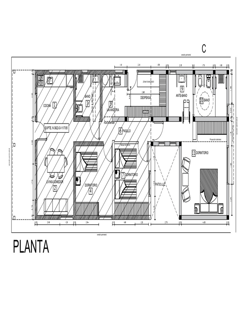 Plano de Distribución de Espacios | PDF