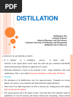 Steam Distillation and Molecular Distillation