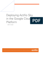 Actifio Sky in Google Cloud