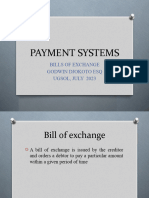 Bills of Exchange