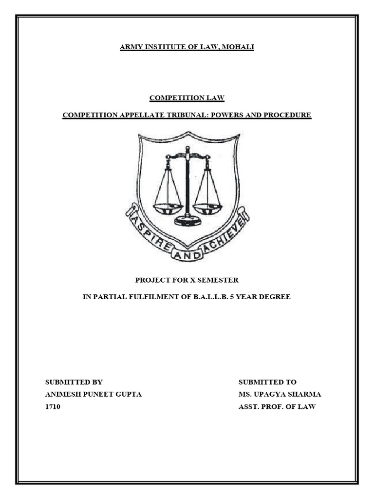 COMPAT Powers and Procedures Explained | PDF | Tribunal | Appellate Court