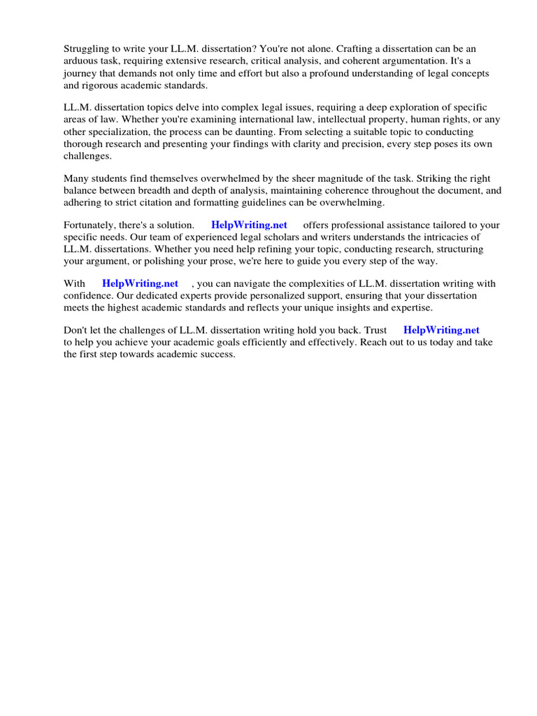 Llm Dissertation Topics In Criminal Law Pdf India