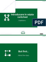 Chapter 1 - Introduction To Switched Networks