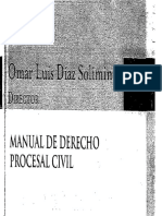 SOLIMINE - Manual de Derecho Procesal Civil - 1ra Ed - 2016 - Formato LIBRO