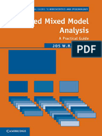 (Practical Guides To Biostatistics and Epidemiology) Jos W. R. Twisk - Applied Mixed Model Analysis - A Practical Guide-Cambridge University Press (2019)