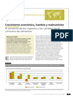 CRECIMIENTO ECONOMICO HAMBRE Y MALNUTRICION