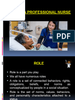 Role of A Professional Nurse 1st Semester 2021