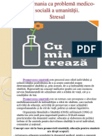 13.narcomania Ca Problemă Medico-Socială A Umanității. Stresul.